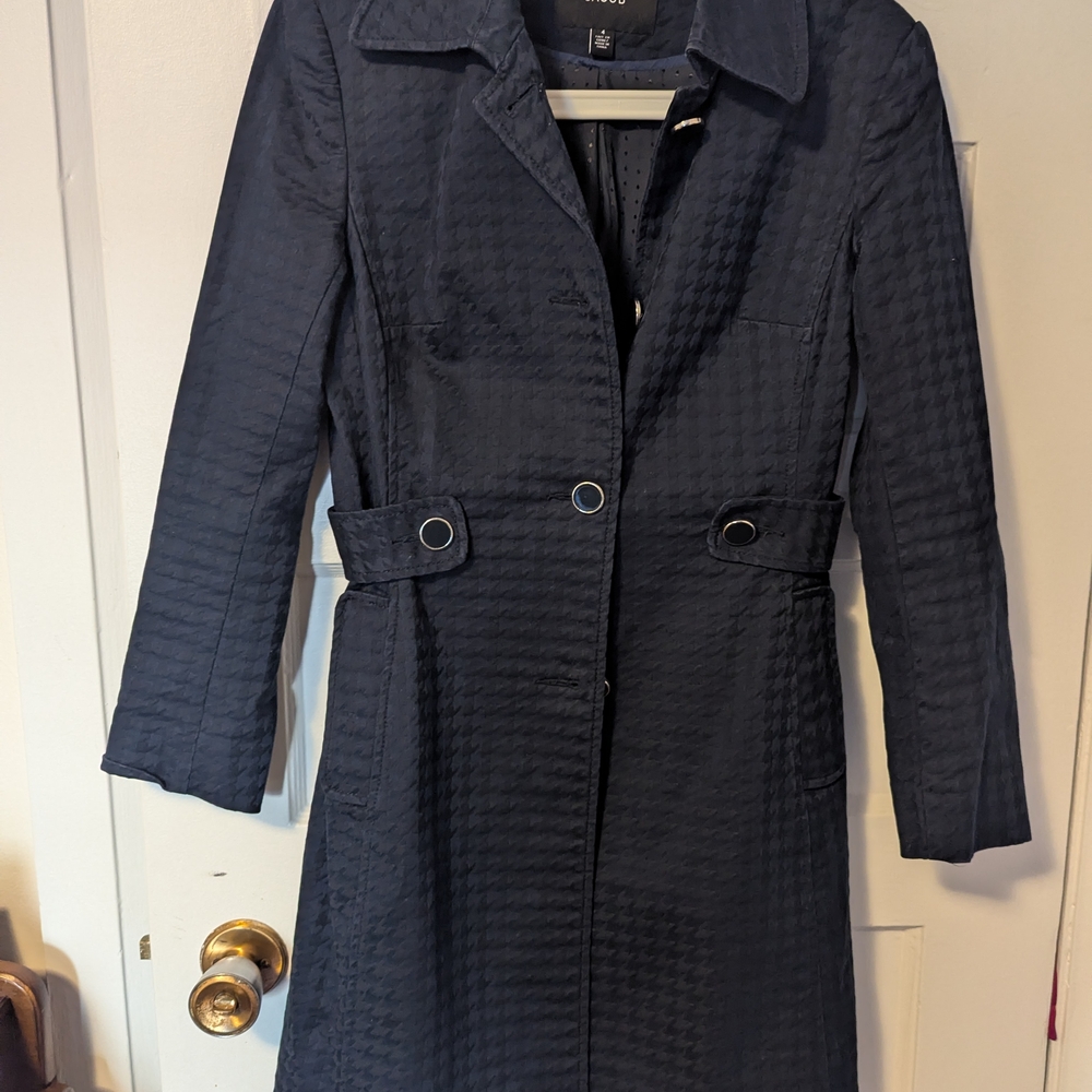 Jacob Black Trench Coat for Women